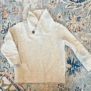 Old Navy Cream Knit Sweater Shawl Neck